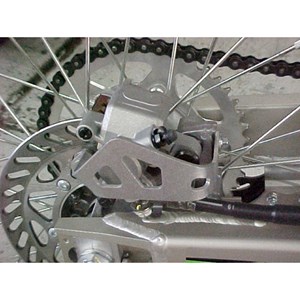 REAR BRAKE CALIPER GUARD KAWASAKI KX125 90-05, KX250 90-07, KX500 89-04